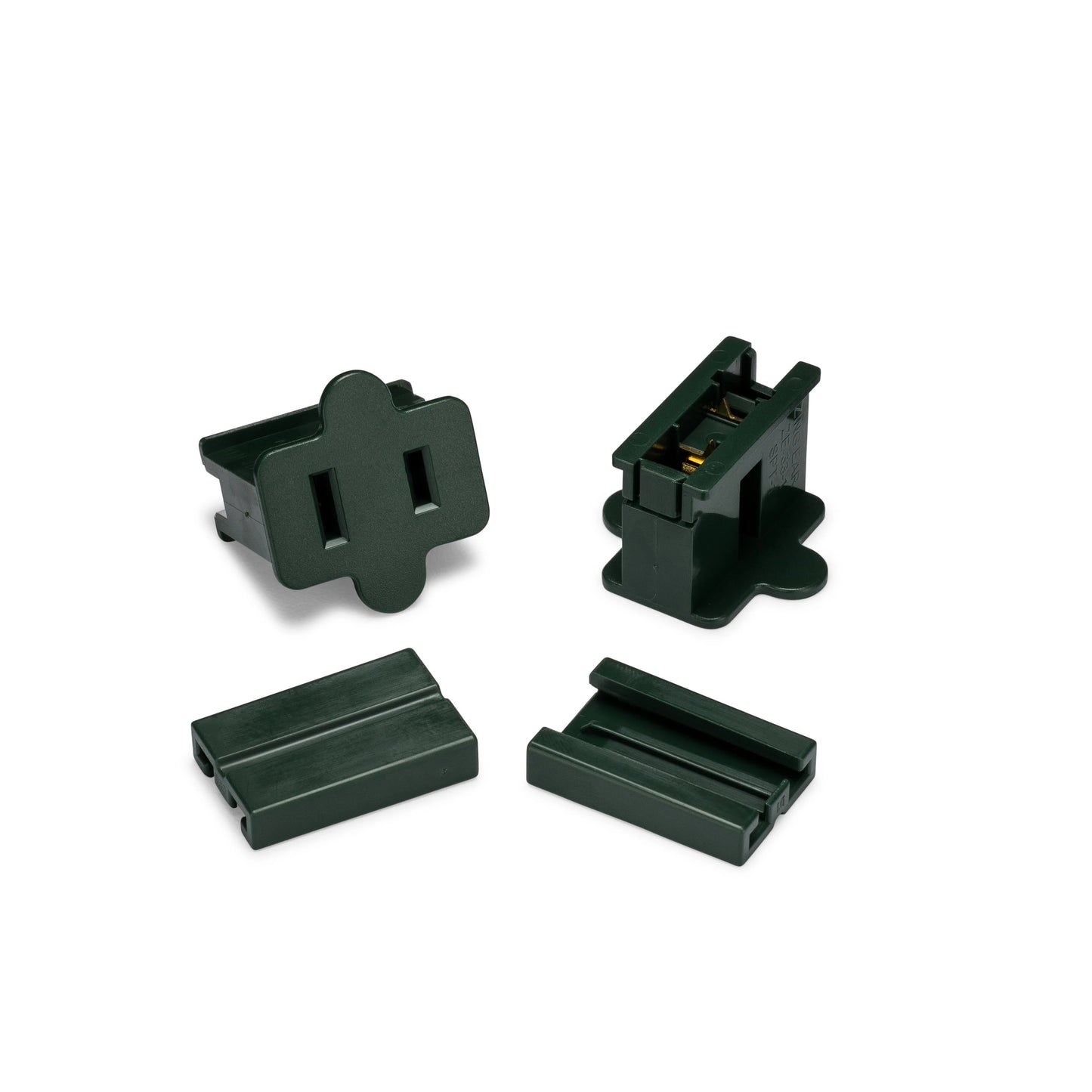 Green SPT-1 Female / In-Line Plugs