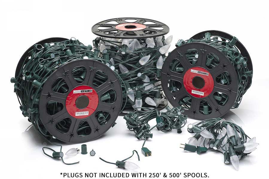 Magnetic C9 Socket Cord 15" Spacing SPT-1 Spool