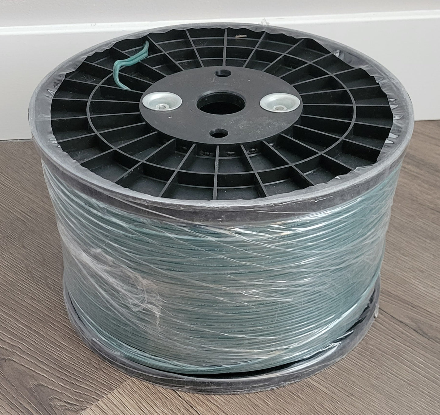 1000' SPT-1 Green Bare Wire Spool